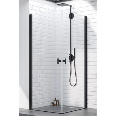 Radaway Nes Black KDD I kabina prysznicowa 80x80/90/100cm lewa - Kabina prysznicowa Radaway Nes Black KDD I kabina prysznicowa 80x80/90/100cm lewa - Kabina prysznicowa