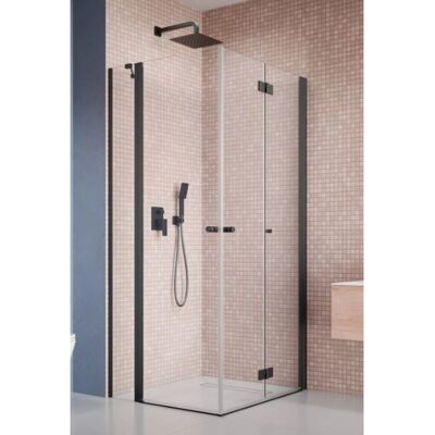 Radaway Nes Black KDD B Kabina prysznicowa - Walk-In, 100cm, Czarny Mat/Przezroczyste Szkło Radaway Nes Black KDD B Kabina prysznicowa - Walk-In, 100cm, Czarny Mat/Przezroczyste Szkło