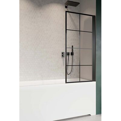 Radaway - Nes Black PNJ Factory - 50cm - Prawy - Shower screen Radaway - Nes Black PNJ Factory - 50cm - Prawy - Shower screen