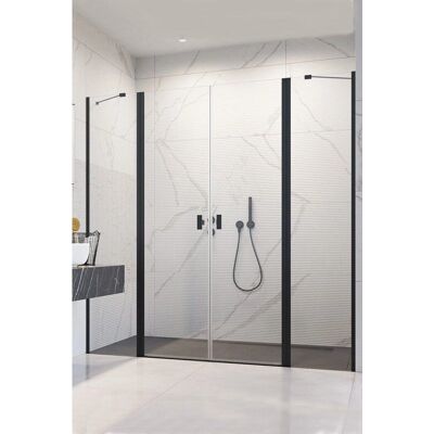 Drzwi prysznicowe Radaway Nes Black DWD II - Regulowane Szło, Easy Clean - Drzwi Prysznicowe Drzwi prysznicowe Radaway Nes Black DWD II - Regulowane Szło, Easy Clean - Drzwi Prysznicowe