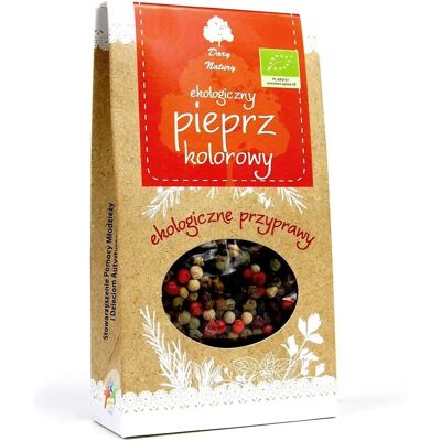 Gifts of Nature Organiczny Wielokolorowy Pieprz - Pieprz Gifts of Nature Organiczny Wielokolorowy Pieprz - Pieprz