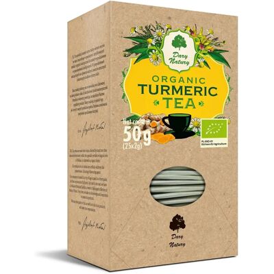 Cadeaux de la Nature Thé Bio au Curcuma - 25 sachets - Publicité Cadeaux de la Nature Thé Bio au Curcuma - 25 sachets - Publicité