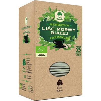 Dary Natury Organiczna Biała Liść Morwy Herbata Dary Natury Organiczna Biała Liść Morwy Herbata