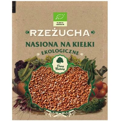 Dary Natury Ekologiczne nasiona rzeżuchy - Nasiona Dary Natury Ekologiczne nasiona rzeżuchy - Nasiona