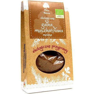 Dary Natury Ekologiczna gałka muszkatołowa 30g - Przyprawa Dary Natury Ekologiczna gałka muszkatołowa 30g - Przyprawa