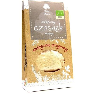 Dary Natury Ekologiczny Mielony Czosnek - Ekologiczny Mielony Czosnek 50 g - Ekologiczny Mielony Czosnek 50 g Dary Natury Ekologiczny Mielony Czosnek - Ekologiczny Mielony Czosnek 50 g - Ekologiczny Mielony Czosnek 50 g