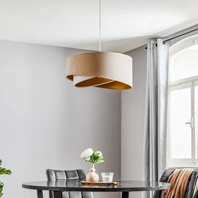 Lampa wisząca Galaxy BPS KONCEPT - Dimmable, 50cm, Biały/Beżowy/Złoty Lampa wisząca Galaxy BPS KONCEPT - Dimmable, 50cm, Biały/Beżowy/Złoty