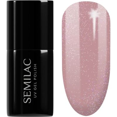 Semilac 320 Vernis hybride poussière scintillante beige - Vernis Semilac 320 Vernis hybride poussière scintillante beige - Vernis