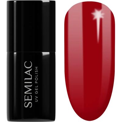 Semilac UV Hybrid Valentinsdag Gel Nagellack 345 Vacker Röd - Gel Nagellack Semilac UV Hybrid Valentinsdag Gel Nagellack 345 Vacker Röd - Gel Nagellack