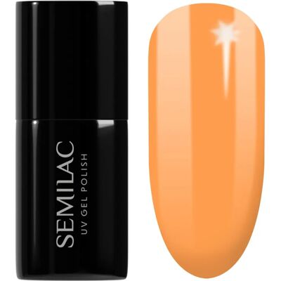 Semilac Naranja Pastel UV Híbrido Esmalte de Uñas - Esmalte Semilac Naranja Pastel UV Híbrido Esmalte de Uñas - Esmalte