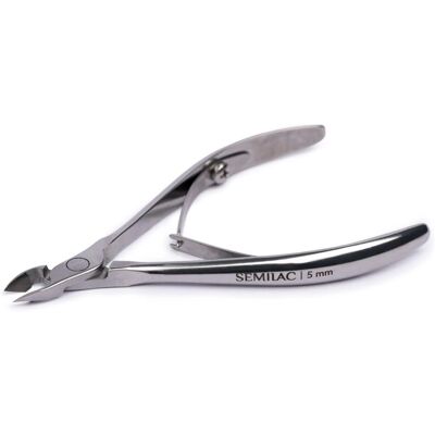 Semilac Cortauñas de Acero Inoxidable - 5mm - Herramienta Profesional Semilac Cortauñas de Acero Inoxidable - 5mm - Herramienta Profesional