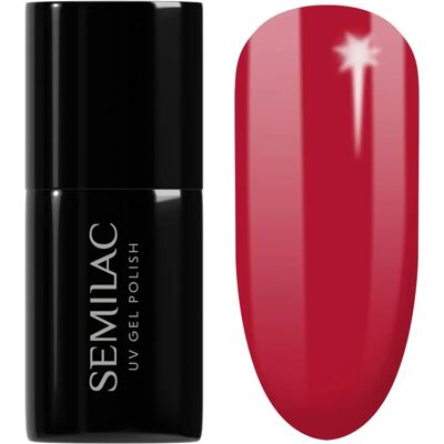 Semilac Raspberry Wine - Vernis hybride - 7ml - Publicité Semilac Raspberry Wine - Vernis hybride - 7ml - Publicité