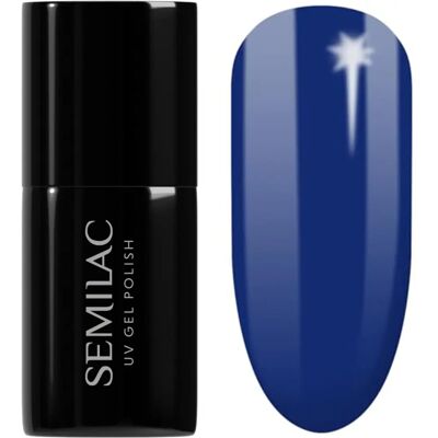 Semilac 308 Festive Blue - Smalto per unghie Semilac 308 Festive Blue - Smalto per unghie
