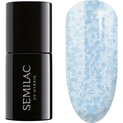 Semilac Bubble Gum UV Hybrid Crushed ICE Smalto Gel per Unghie - Smalto Gel Semilac Bubble Gum UV Hybrid Crushed ICE Smalto Gel per Unghie - Smalto Gel