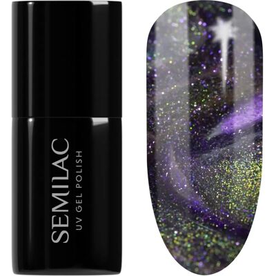 Semilac 825 Cyber Violet Hybrid Gel Nail Polish - Long-lasting, High Gloss Semilac 825 Cyber Violet Hybrid Gel Nail Polish - Long-lasting, High Gloss