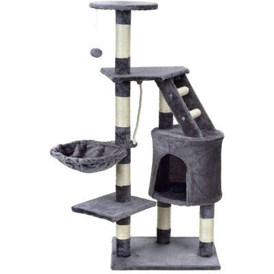 FunFit Arbre à Griffer 5 Niveaux pour Chats - Publicité FunFit Arbre à Griffer 5 Niveaux pour Chats - Publicité