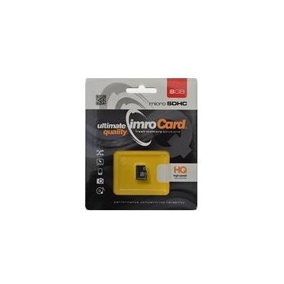 IMRO 8GB MicroSDHC UHS-I Class 10 - Speicherkarte IMRO 8GB MicroSDHC UHS-I Class 10 - Speicherkarte