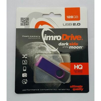 IMRO Pen Drive 128GB Viola - USB Tipo-A 2.0 IMRO Pen Drive 128GB Viola - USB Tipo-A 2.0