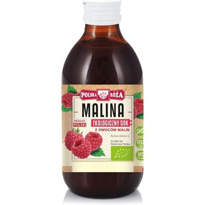 Polnischer Bio Himbeersaft - Fruchtsaft Polnischer Bio Himbeersaft - Fruchtsaft