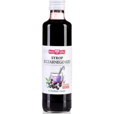 Polska Róża Syrop z czarnego bzu - Syrop z czarnego bzu Polska Róża Syrop z czarnego bzu - Syrop z czarnego bzu