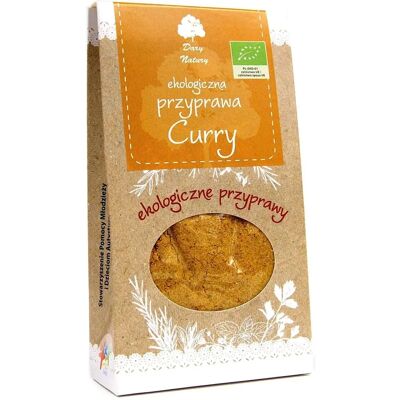 Gifts of Nature Ekologiczne Curry 60g - Mieszanka przypraw do dań Gifts of Nature Ekologiczne Curry 60g - Mieszanka przypraw do dań