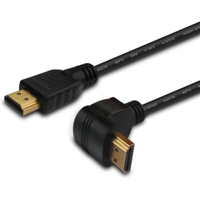 Câble HDMI Savio CL-04 1,5m Noir - 4K/8K Ultra HD - Publicité Câble HDMI Savio CL-04 1,5m Noir - 4K/8K Ultra HD - Publicité
