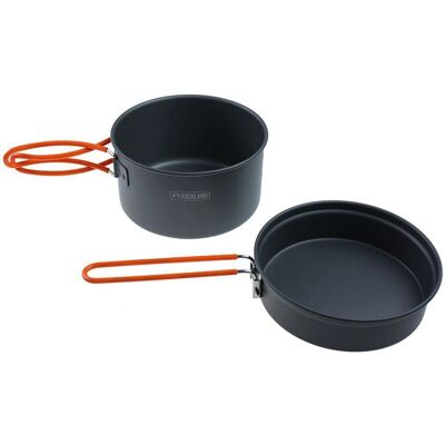 Rockland Travel Duo Anodized Topf-Set - Leicht, Kompakt, 1,1L Rockland Travel Duo Anodized Topf-Set - Leicht, Kompakt, 1,1L