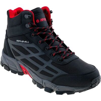 Scarpe da trekking Hi-Tec Mitoko Mid WP da uomo - Parte superiore in softshell traspirante Scarpe da trekking Hi-Tec Mitoko Mid WP da uomo - Parte superiore in softshell traspirante