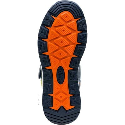 Bejo Dibis Jr Navy/Orange/Reflektierende Babyschuhe - Baby Schuhe Bejo Dibis Jr Navy/Orange/Reflektierende Babyschuhe - Baby Schuhe
