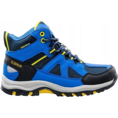 ELBRUS - Plaret Mid Jr - Niebieski - Buty ELBRUS - Plaret Mid Jr - Niebieski - Buty