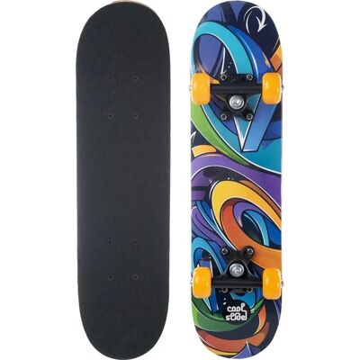 Coolslide Dimsum Skateboard - Multicolor - 61x16cm - Skateboard Coolslide Dimsum Skateboard - Multicolor - 61x16cm - Skateboard