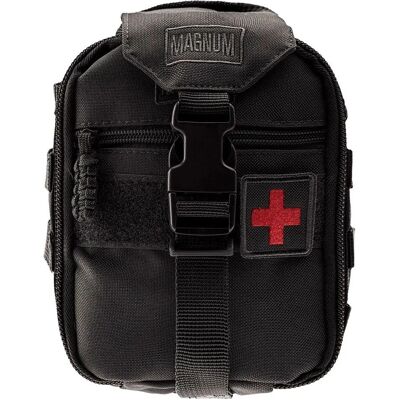 Czarny organizer apteczki Magnum - Apteczka podróżna Czarny organizer apteczki Magnum - Apteczka podróżna