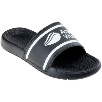 Czarne Klapki Arwedi - Slippers Czarne Klapki Arwedi - Slippers
