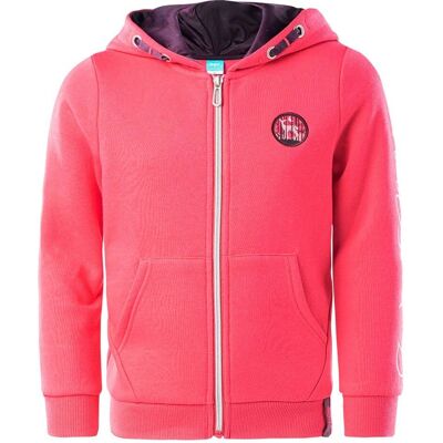 Bejo Ashira Rosa Sweatshirt - Voll-Reißverschluss, 6 Jahre Bejo Ashira Rosa Sweatshirt - Voll-Reißverschluss, 6 Jahre