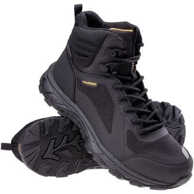 Buty Elbrus Hixon Mid Wp Czarny - Buty Buty Elbrus Hixon Mid Wp Czarny - Buty