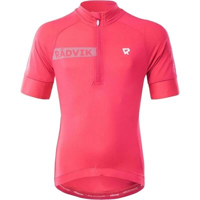 Maillot à manches courtes Radvik Rose - Jersey - Publicité Maillot à manches courtes Radvik Rose - Jersey - Publicité