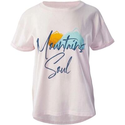 T-shirt ELBRUS Svea Blanc en Coton Biologique - Montagne Femme T-shirt ELBRUS Svea Blanc en Coton Biologique - Montagne Femme
