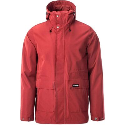 IGUANA Navy Ii Chaqueta Roja - Impermeable y Transpirable IGUANA Navy Ii Chaqueta Roja - Impermeable y Transpirable