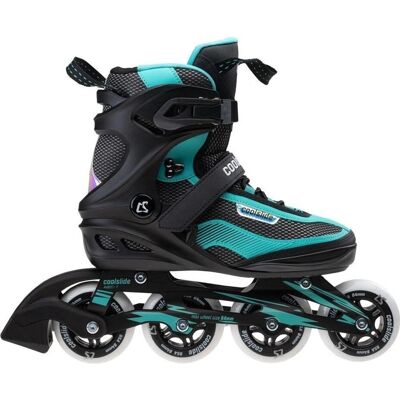 Coolslide Lady Roma Inline-Skates - Größe 39 - Schwarz & Grün - Damen Coolslide Lady Roma Inline-Skates - Größe 39 - Schwarz & Grün - Damen