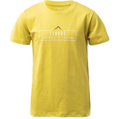 ELBRUS Arius Żółta Dziecięca Koszulka - T-Shirt ELBRUS Arius Żółta Dziecięca Koszulka - T-Shirt