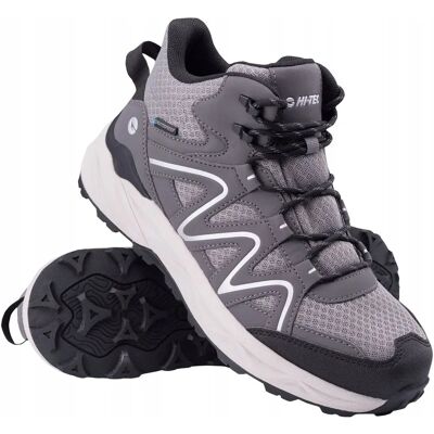 Hi-Tec - Henk - Szary - Mid Boots - Shoes Hi-Tec - Henk - Szary - Mid Boots - Shoes