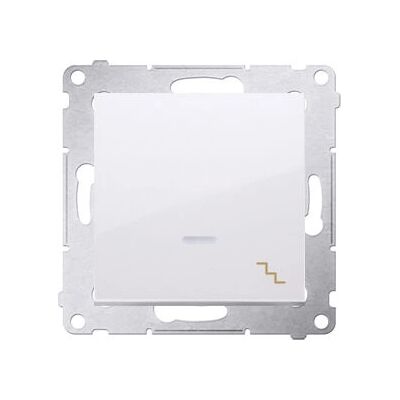 Kontakt-Simon DW6AL.01/11 - Interruttore doppio - Bianco - Interruttore elettrico Kontakt-Simon DW6AL.01/11 - Interruttore doppio - Bianco - Interruttore elettrico