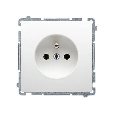 Kontakt-Simon BMGZ1Z.01/11 Witte wandcontactdoos - Socket Outlet Kontakt-Simon BMGZ1Z.01/11 Witte wandcontactdoos - Socket Outlet