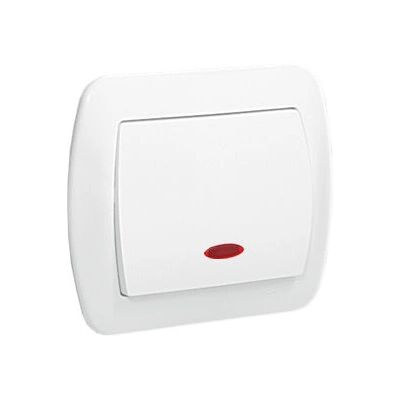 Kontakt-Simon AW1L/11 - Kunststoffschalter - 250V 10A Kontakt-Simon AW1L/11 - Kunststoffschalter - 250V 10A