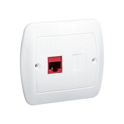 Simon AF51/11 Netzwerkkabel - Weiß - RJ45, IP20, Innenbereich Simon AF51/11 Netzwerkkabel - Weiß - RJ45, IP20, Innenbereich