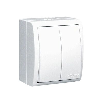 Interruttore elettrico Kontakt-Simon AQW5L/11 - Bianco Interruttore elettrico Kontakt-Simon AQW5L/11 - Bianco