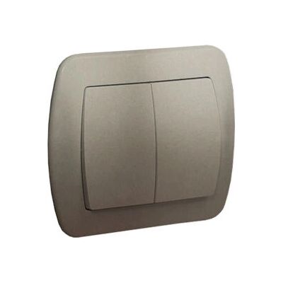 Kontakt-Simon AW5L/29 10AX Acciaio satinato Interruttore elettrico Kontakt-Simon AW5L/29 10AX Acciaio satinato Interruttore elettrico