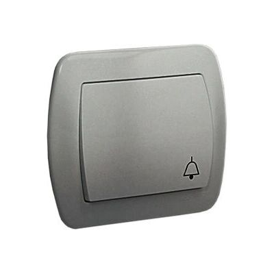Kontakt-Simon Ad1/26 Interrupteur à bouton-poussoir en aluminium - Commutateur électrique Kontakt-Simon Ad1/26 Interrupteur à bouton-poussoir en aluminium - Commutateur électrique