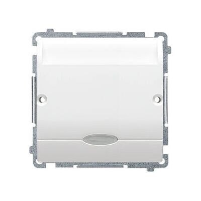 Interruptor Blanco Kontakt-Simon BMWH1.02/11 Monopolar - Interruptor eléctrico Interruptor Blanco Kontakt-Simon BMWH1.02/11 Monopolar - Interruptor eléctrico