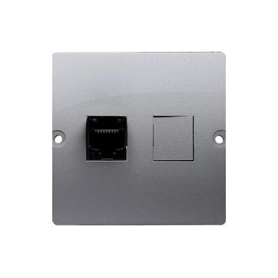 Simon Edelstahl RJ45 Steckdose - Datenverbindung - Indoor Simon Edelstahl RJ45 Steckdose - Datenverbindung - Indoor
